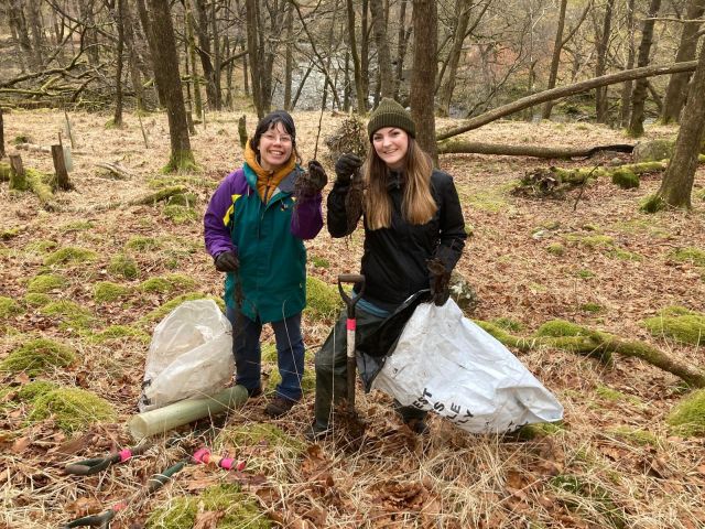 Volunteering at Hardknott Forest