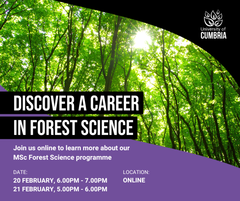 Forest Science QA online flyer