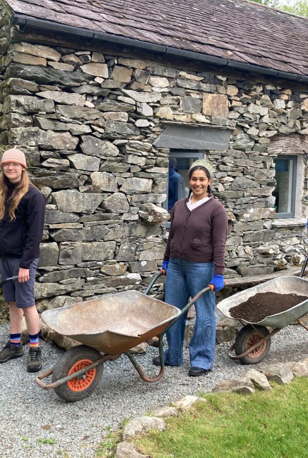 Young volunteers at Rookhow June 2024