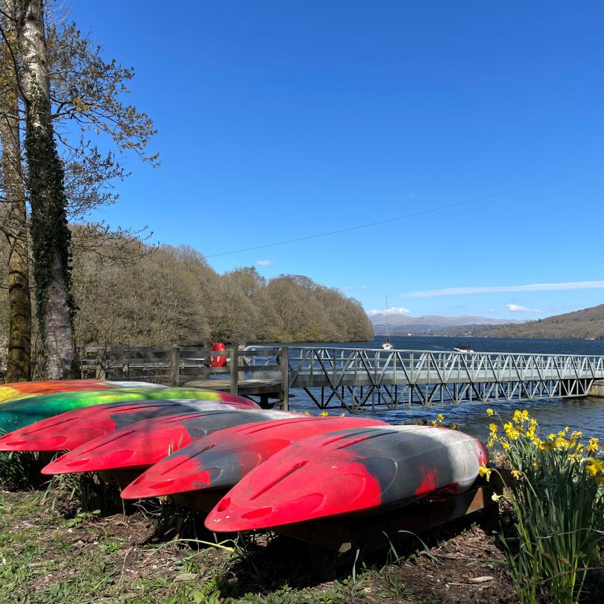 Kayaks Lake Daffodils Windermere_Geneve Brand